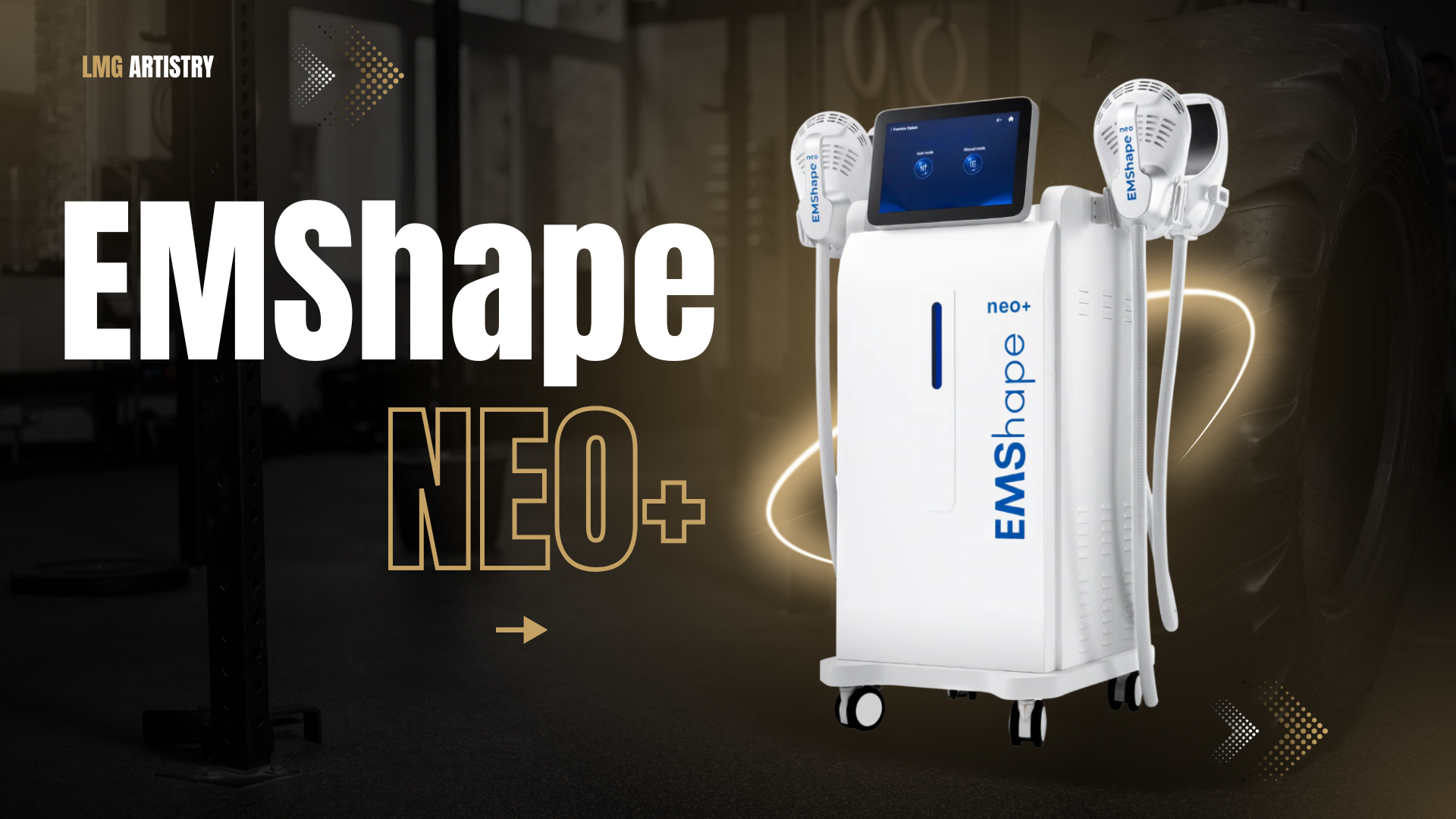 EMShape NEO+ body contouring device at LMG Artistry